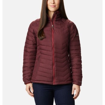 Columbia Ženske Jakne - Powder Lite Bordo | XENB-01362